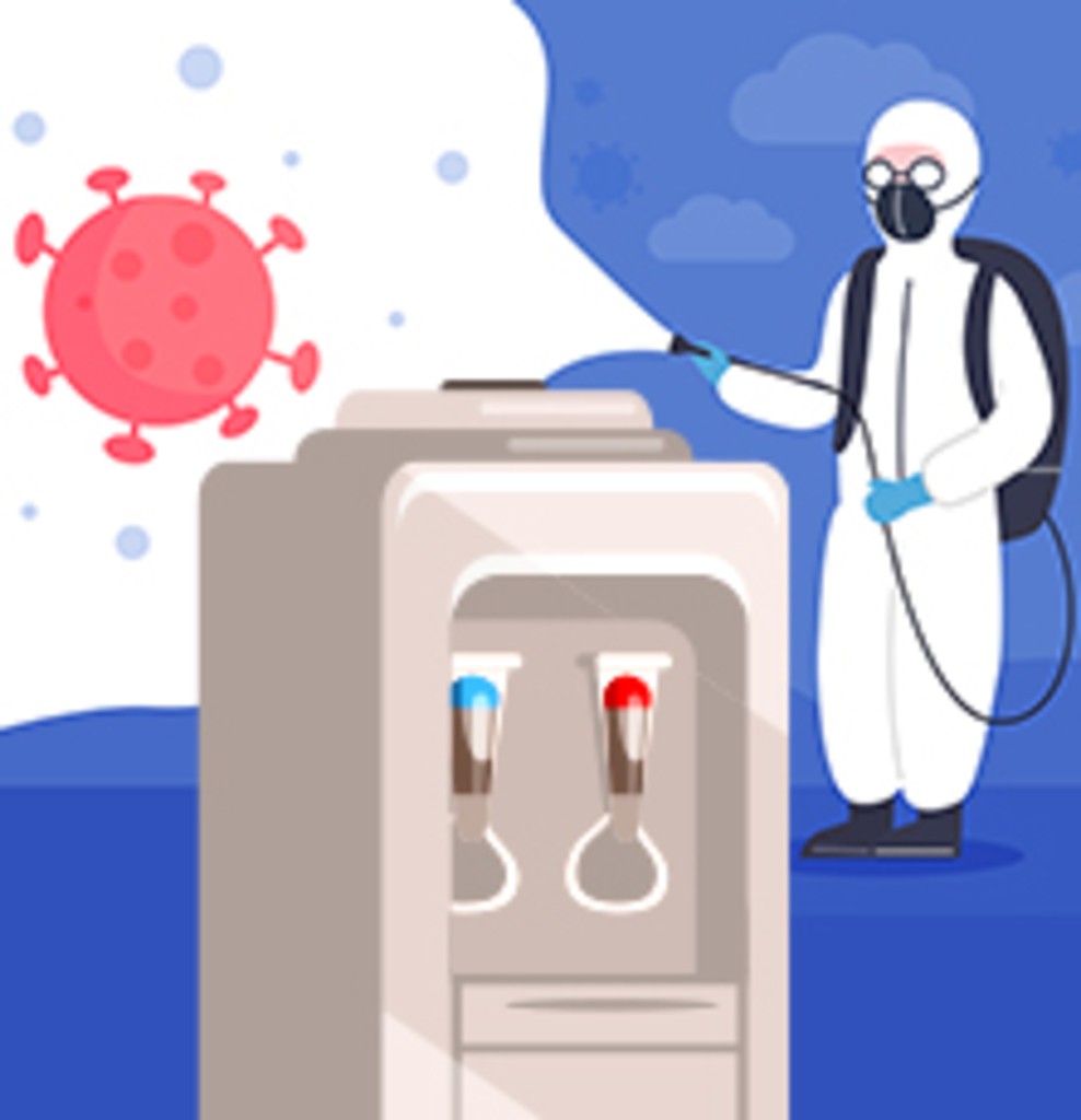 Санитарная обработка кулера